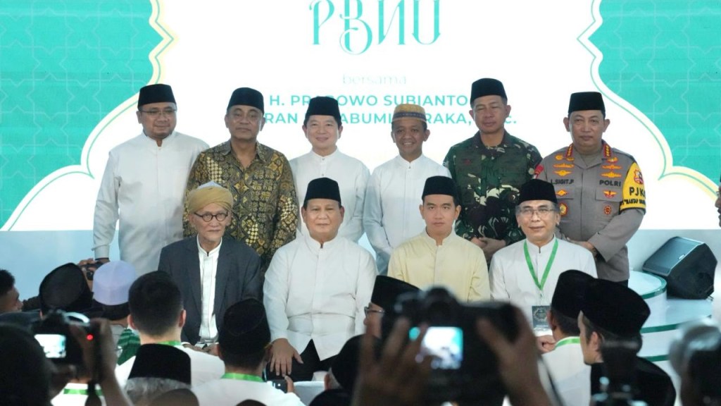 Menag Hadiri Halalbihalal PBNU Bersama Anggota Keluarga&nbsp;NU
