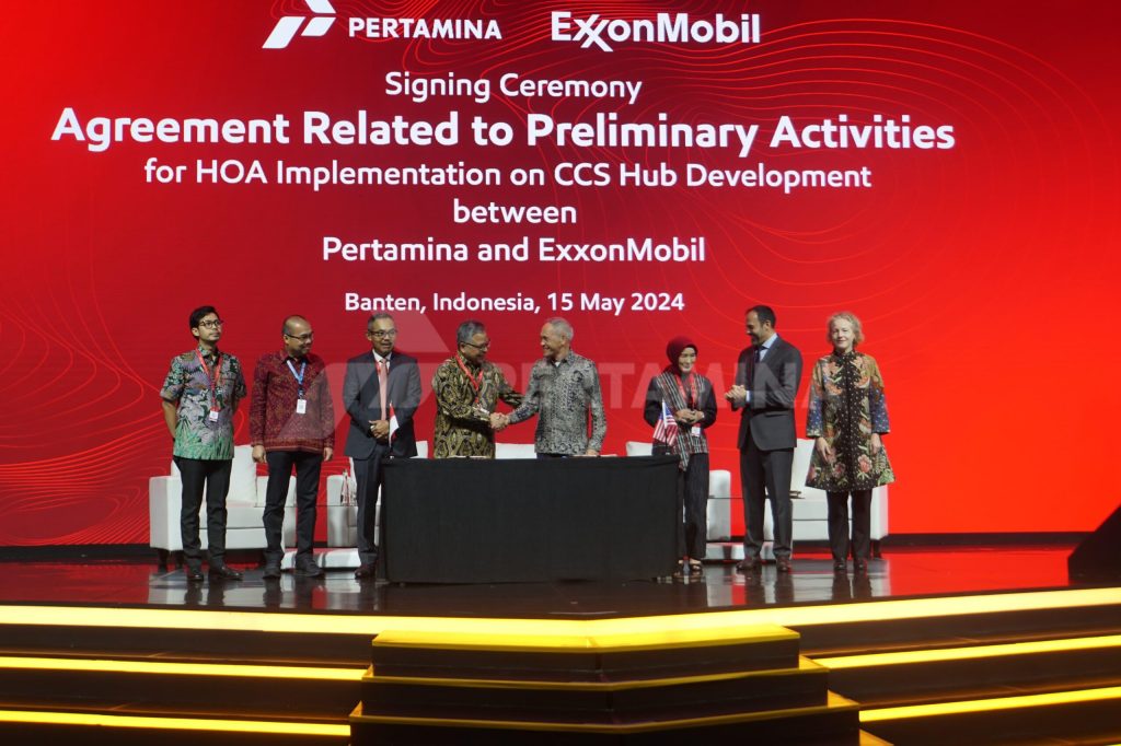 PHE Tandatangani Kerja Sama Carbon Capture dengan ExxonMobil