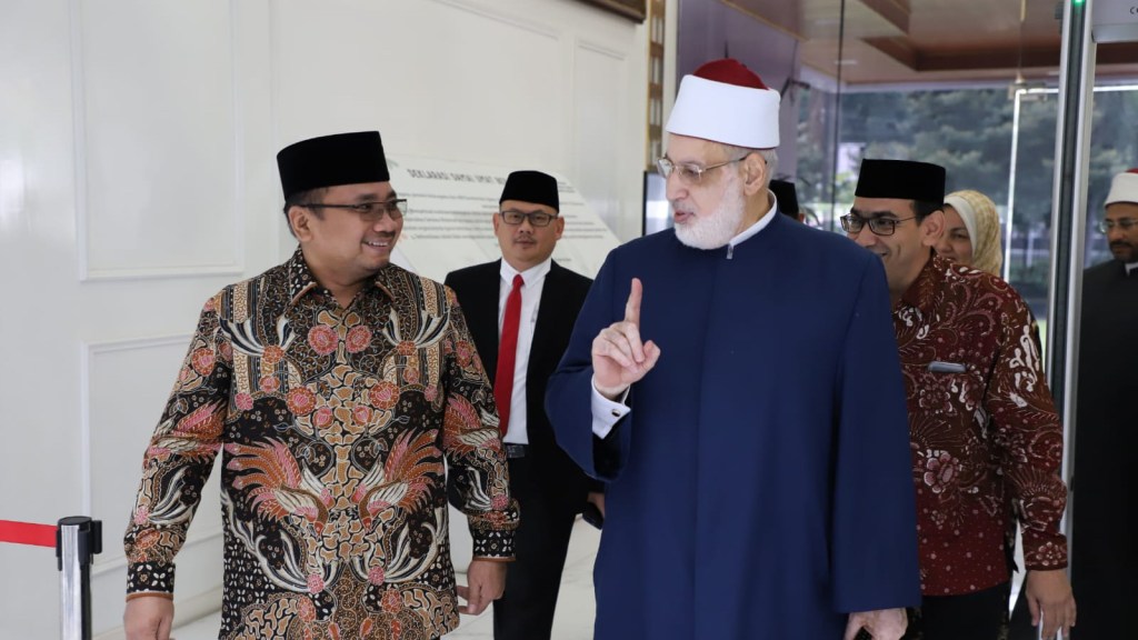 Pimpinan Al-Azhar Mesir Temui Menag, Bahas Seleksi Calon Mahasiswa&nbsp;Indonesia