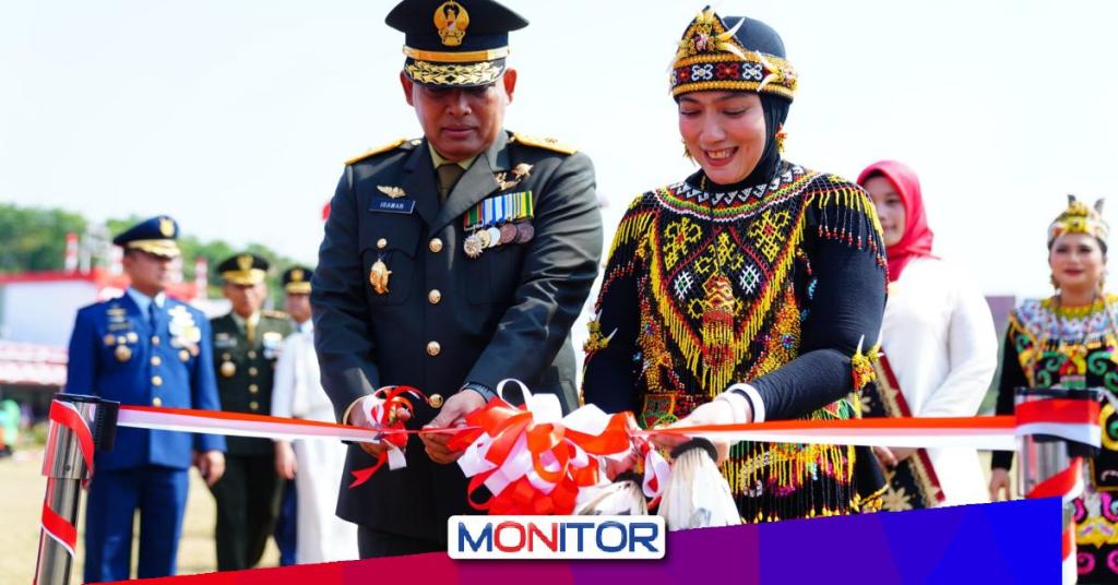Babek TNI Gelar Upacara Peringatan HUT ke 79 RI dan Babek Fair&nbsp;2024