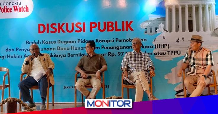 IPW Beberkan Dugaan Pidana Korupsi Potongan Honorariun Hakim&nbsp;Agung