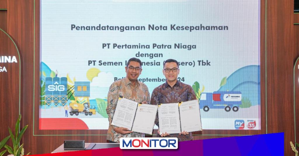 Pertamina Patra Niaga dan Semen Indonesia Jalin Sinergi Pemenuhan Energi&nbsp;Berkelanjutan